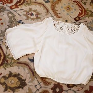 Ella Moss silk blouse size L